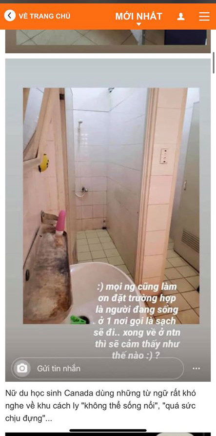 Nữ du học sinh Canada chê khu cách ly bẩn thỉu, Võ Hoàng Yến nói lời thấm thía ảnh 3