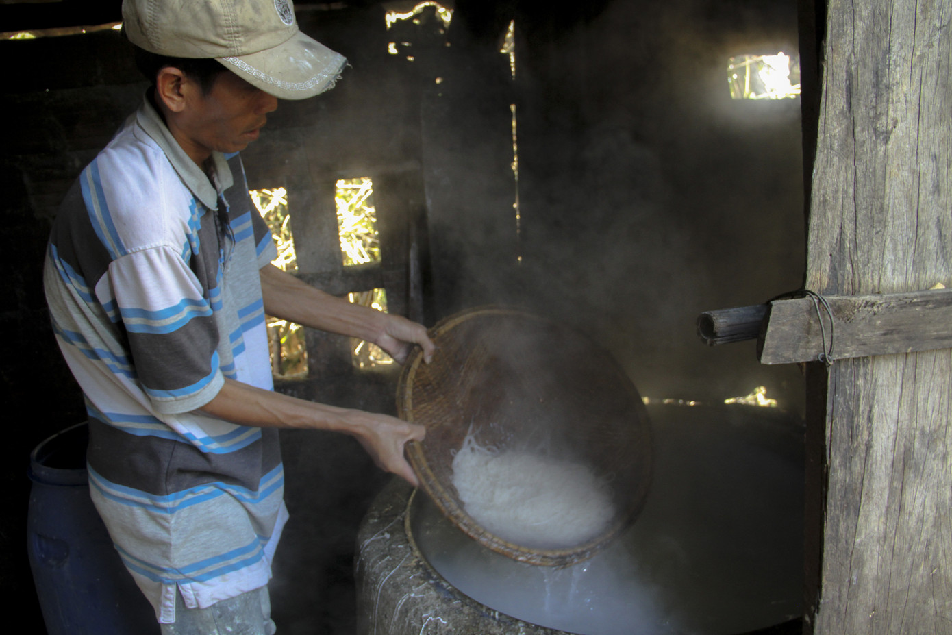 Làng bún - bánh An Thái hối hả vụ Tết ảnh 6