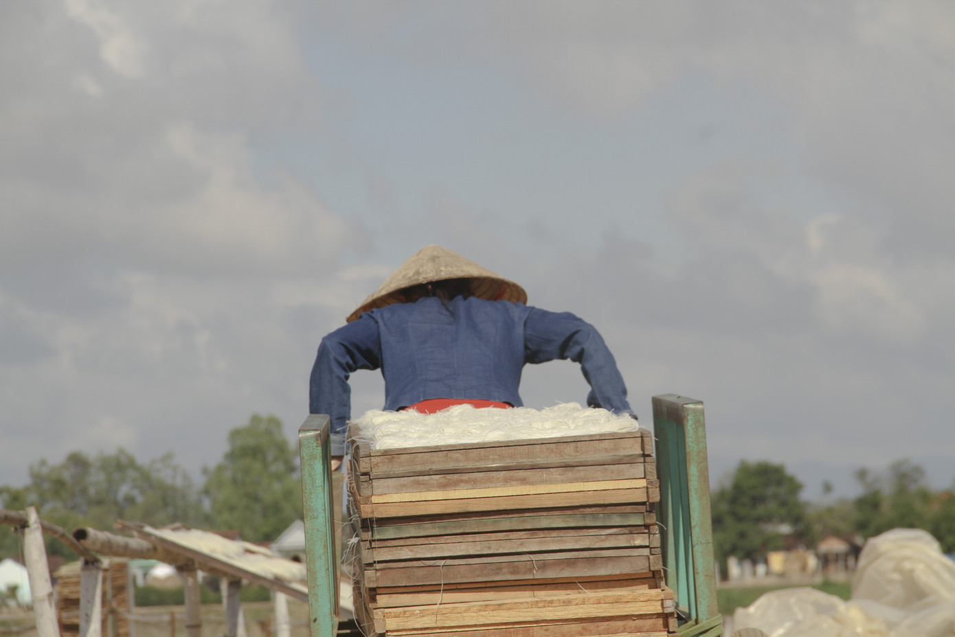 Làng bún - bánh An Thái hối hả vụ Tết ảnh 3