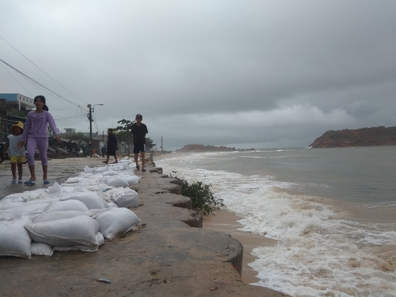 Sau bão số 5: Quảng Ngãi hư hại hơn 400 nhà, sóng đánh sập kè ở Bình Định ảnh 20