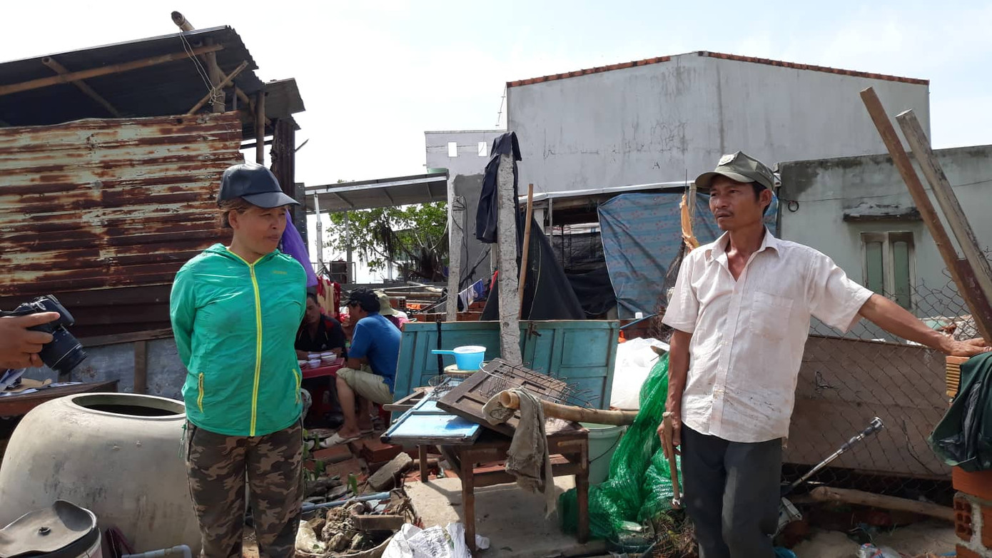 Vào nơi 'màn trời chiếu đất' sau bão số 5 ảnh 2