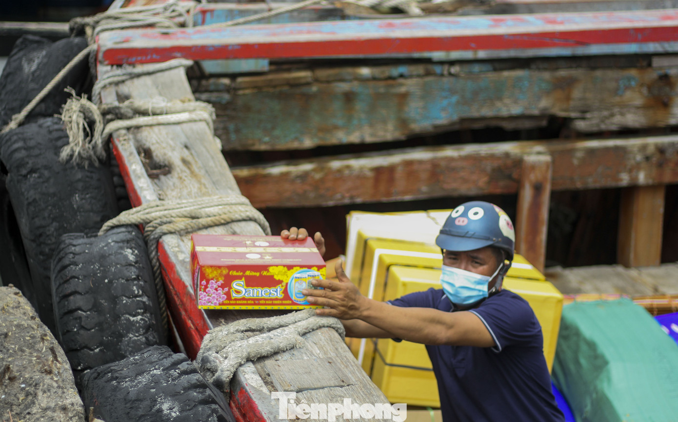 'Mang Tết' ra đảo Cù Lao Xanh ảnh 8