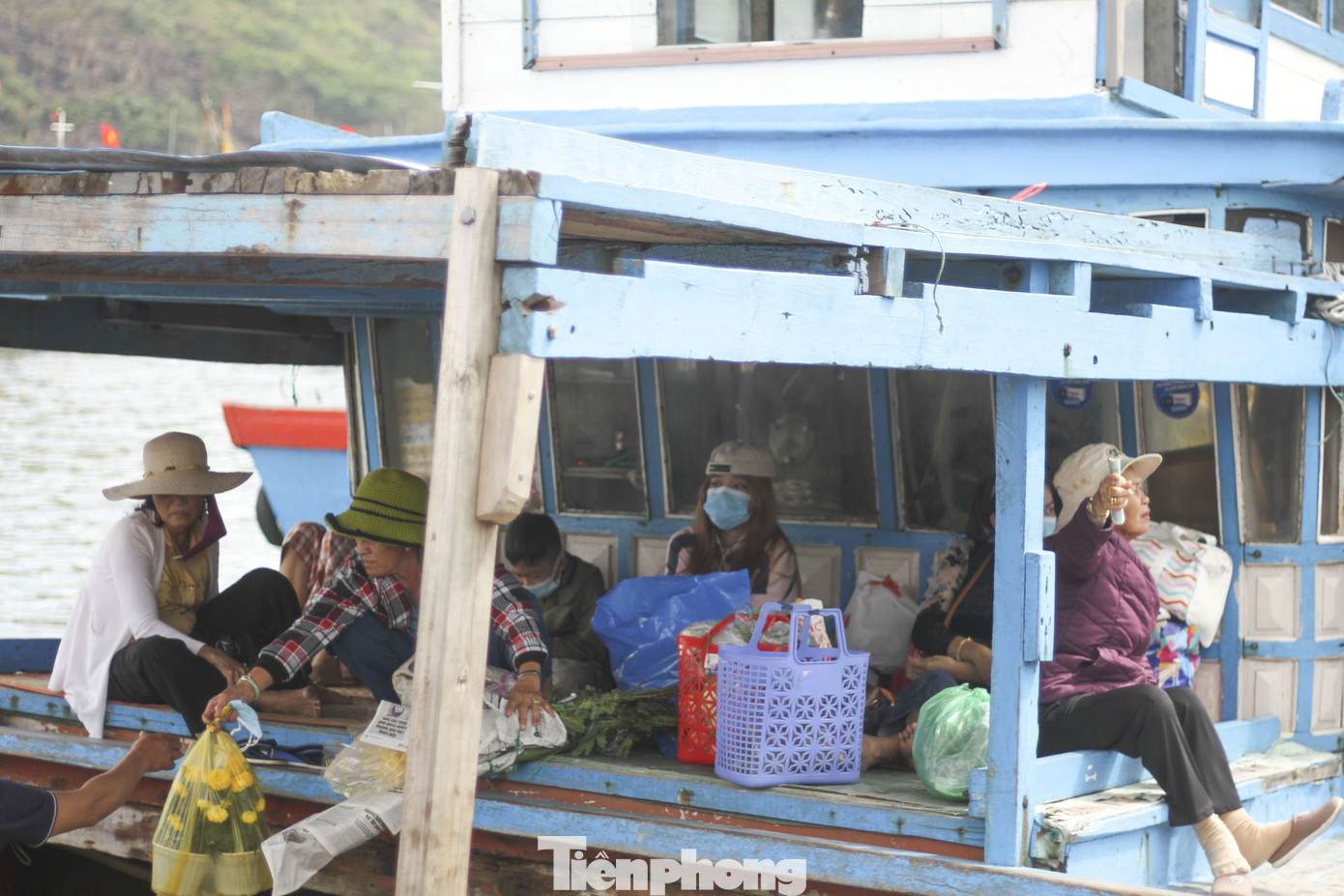 'Mang Tết' ra đảo Cù Lao Xanh ảnh 3