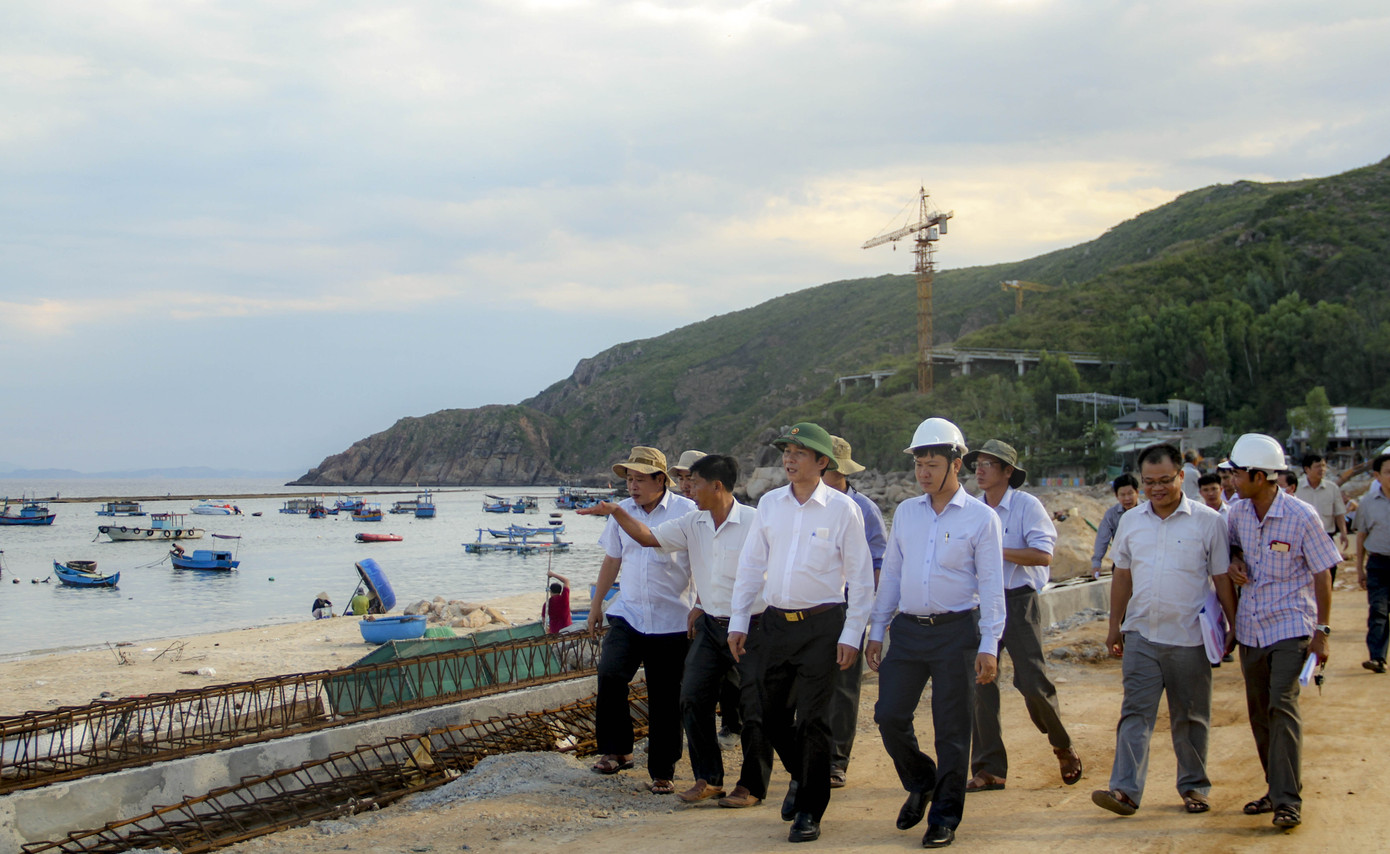 Kè chắn sóng Nhơn Hải - Quy Nhơn bao giờ về đích? ảnh 1