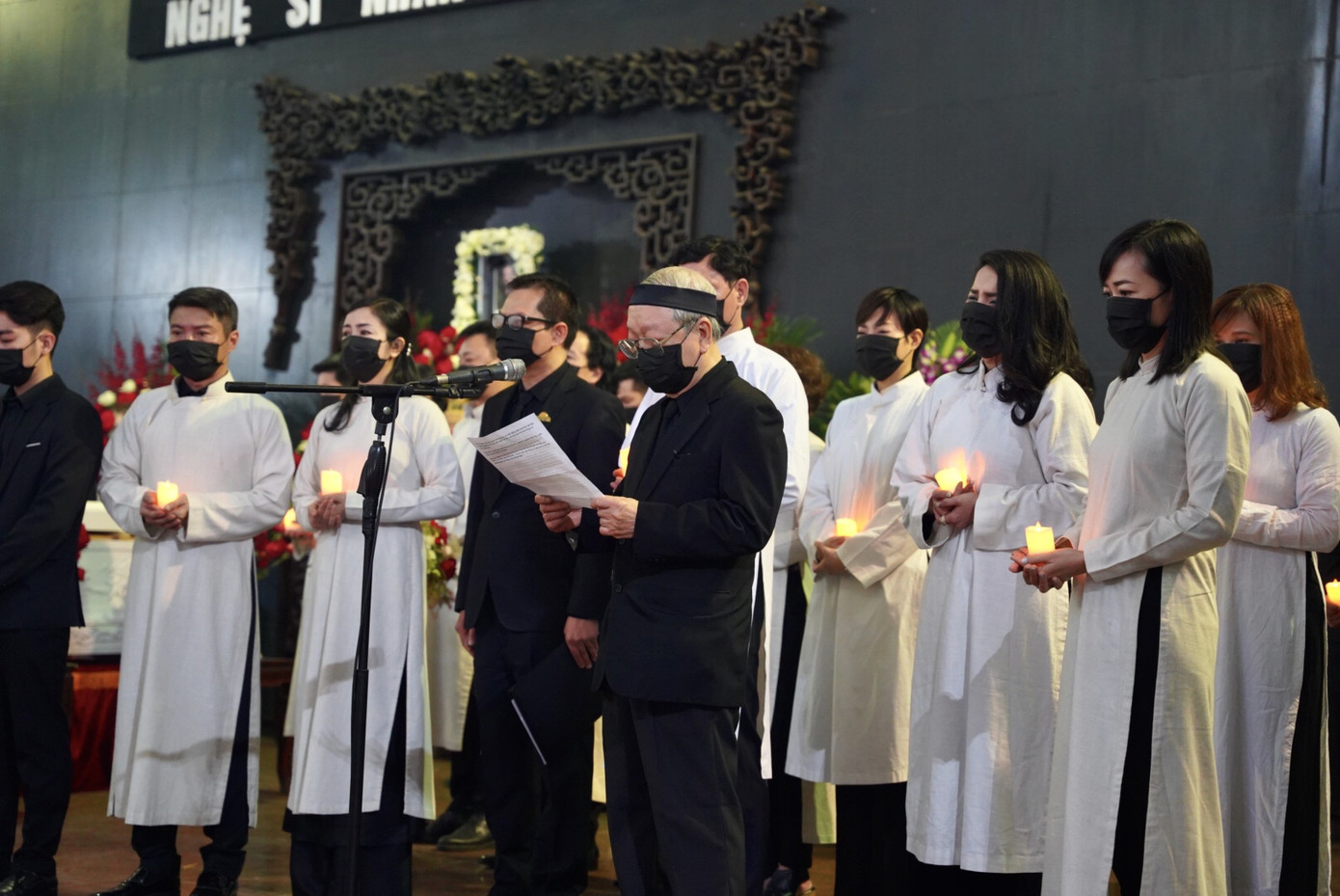 Gia đình, đồng nghiệp tiễn biệt NSND Hoàng Dũng ảnh 1