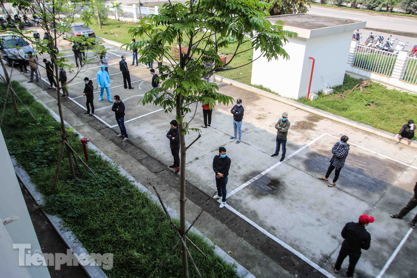 Hà Nội test nhanh người buôn bán hoa tại các khu chợ liên quan đến bệnh nhân 243 ảnh 1