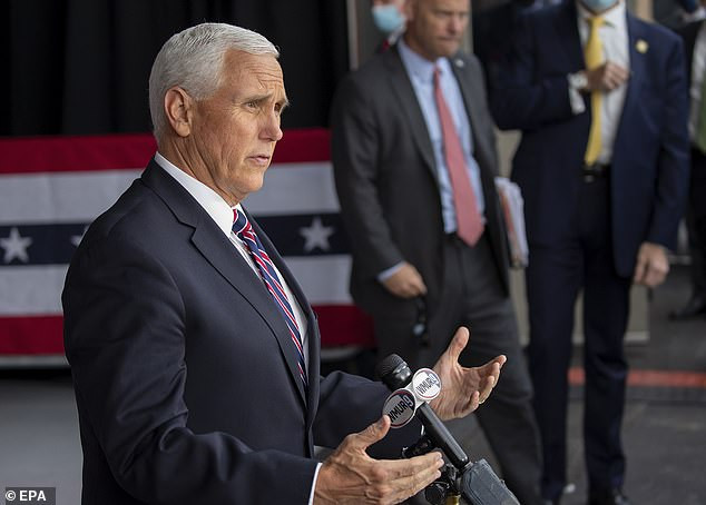 Chuyên cơ Phó Tổng thống Mỹ quay đầu vì đâm phải chim ảnh 4