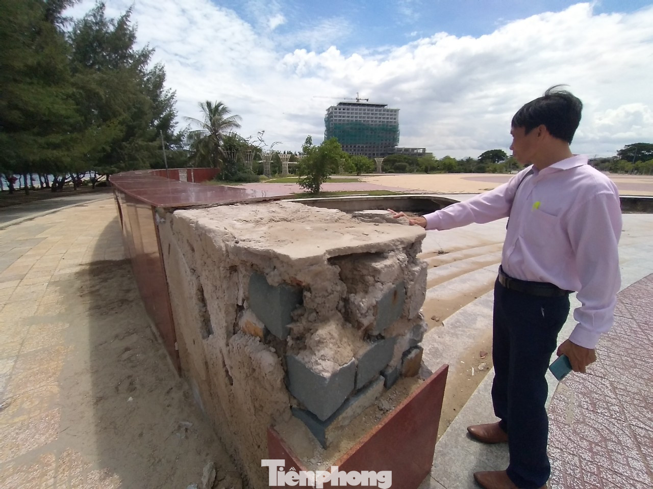 Chủ tịch Ninh Thuận chỉ đạo sửa công viên biển 90 tỷ đồng xuống cấp nghiêm trọng ảnh 8