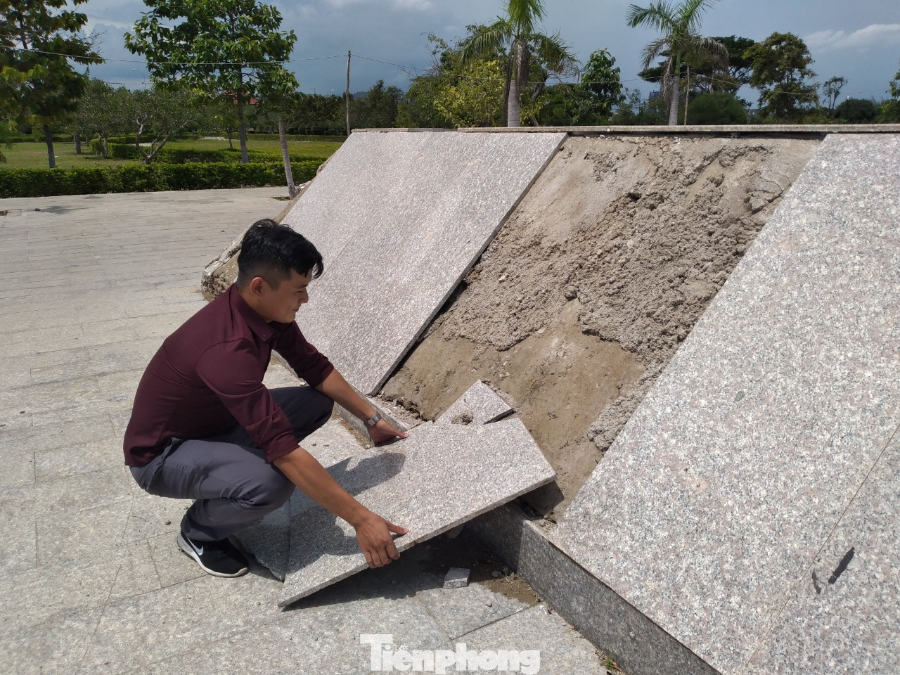 Chủ tịch Ninh Thuận chỉ đạo sửa công viên biển 90 tỷ đồng xuống cấp nghiêm trọng ảnh 1