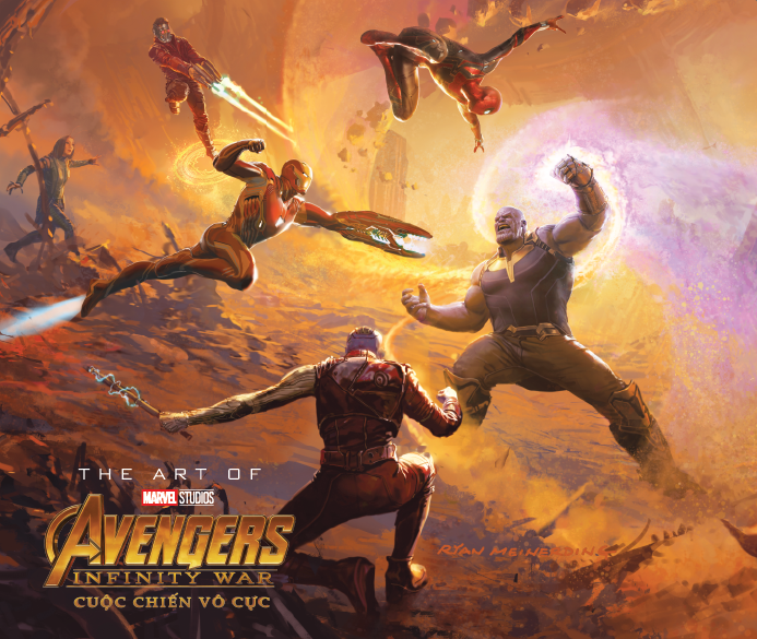 The Art Of Marvel Studios Avengers Infinity War (Cuộc Chiến Vô Cực) phát hành tại Việt Nam ảnh 2