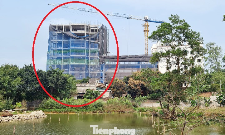 Hà Nội lệnh xử lý công trình ‘khủng’ 9 tầng trên đất trồng cây Đồi Vua ảnh 1