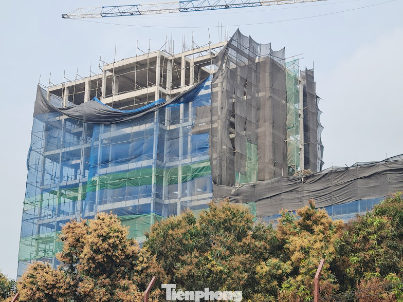 Hà Nội lệnh xử lý công trình ‘khủng’ 9 tầng trên đất trồng cây Đồi Vua ảnh 2