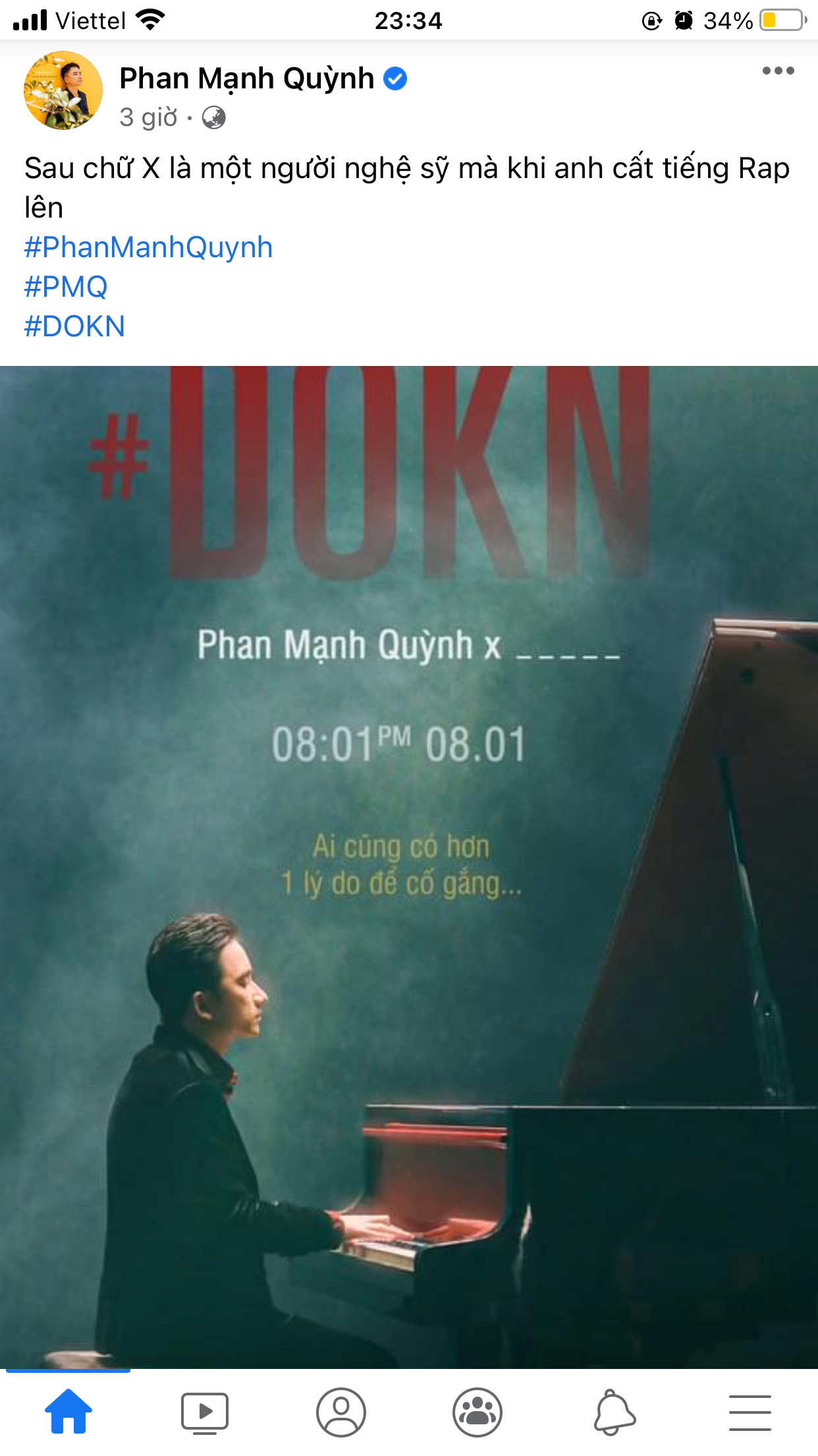 Poster với tone màu trầm, ma mị đã khiến nhiều fan hâm mộ đứng ngồi không yên. Đầu năm mới, Phan Mạnh Quỳnh gây tò mò khi “úp mở” sản phẩm kết hợp với rapper bí ẩn ảnh 1