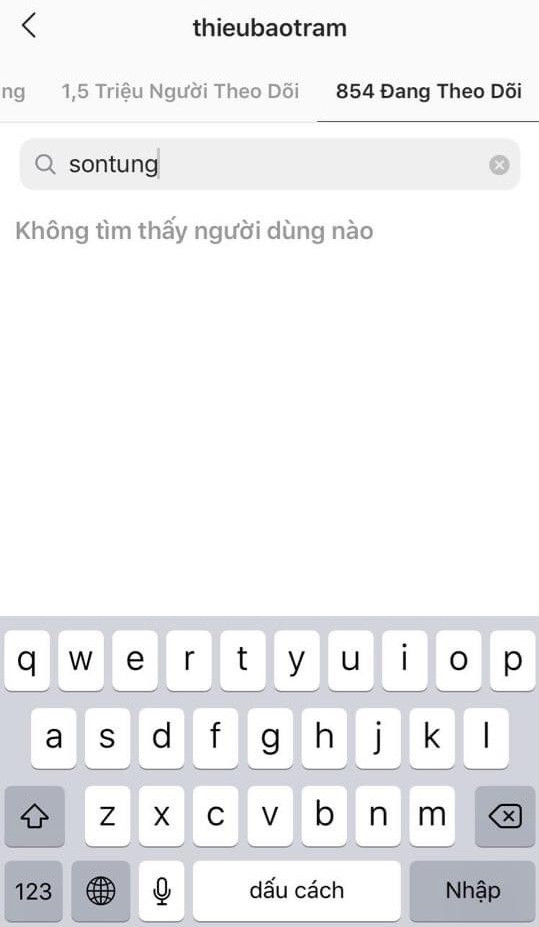 Thiều Bảo Trâm đã unfollow tài khoản cá nhân của Sơn Tùng trên Instagram. “Hội chị em” của Thiều Bảo Trâm có động thái mới, netizen vẫn phản ứng gay gắt với Hải Tú ảnh 1