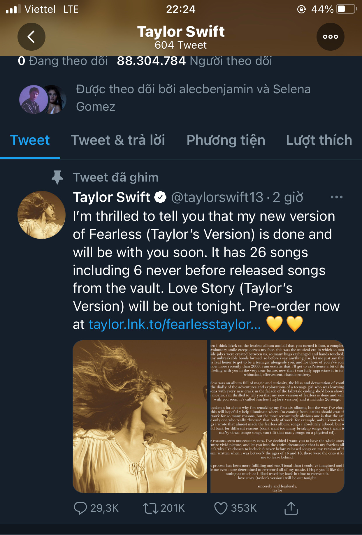 Taylor Swift thông báo ra album mới: Swifties Việt bối rối vì sắp phải “chia tay” tiền lì xì! ảnh 2