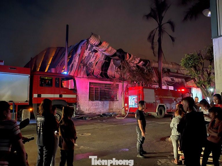 Công nhân bật khóc khi công ty gỗ rộng 5.000m2 bị lửa nhấn chìm ảnh 7