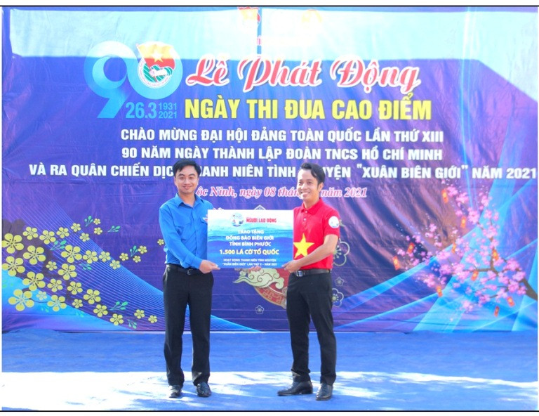 Loạt hành động ý nghĩa mừng 90 năm thành lập Đoàn của tuổi trẻ Bình Phước ảnh 2