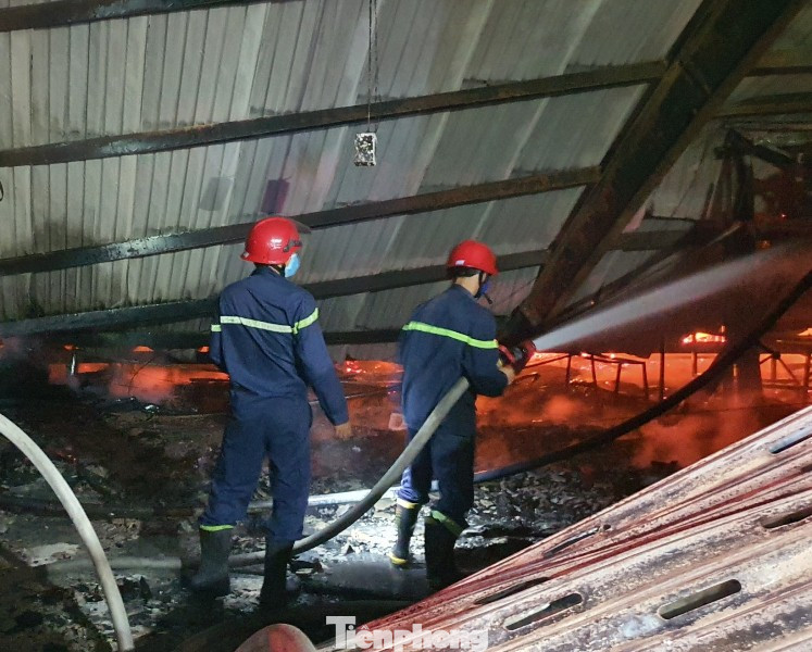 Công nhân bật khóc khi công ty gỗ rộng 5.000m2 bị lửa nhấn chìm ảnh 5