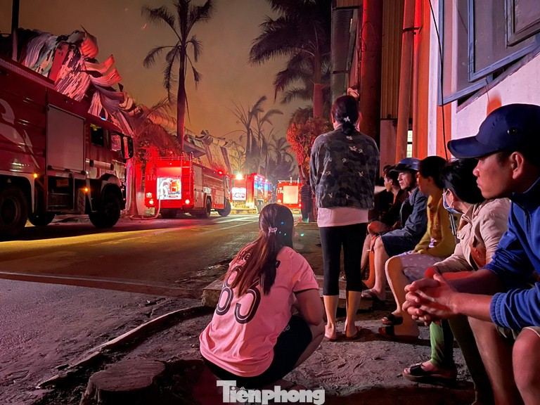 Công nhân bật khóc khi công ty gỗ rộng 5.000m2 bị lửa nhấn chìm ảnh 6