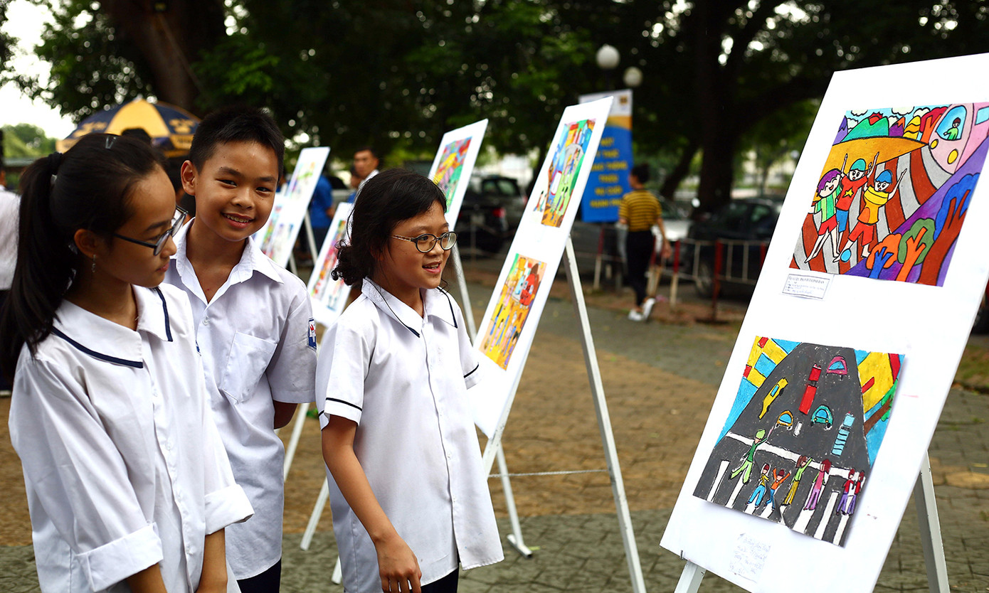 Đẩy mạnh các mô hình cổng trường, bến đò ngang an toàn giao thông ảnh 4