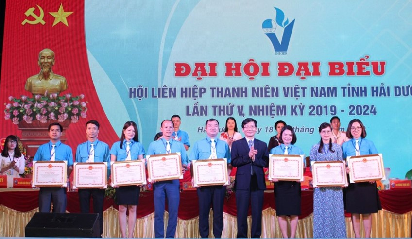 Anh Nguyễn Hồng Sáng tái cử làm Chủ tịch Hội LHTN Việt Nam tỉnh Hải Dương ảnh 2