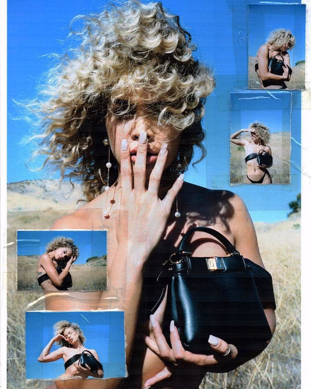 Jasmine Sanders hở bạo giữa thiên nhiên ảnh 5