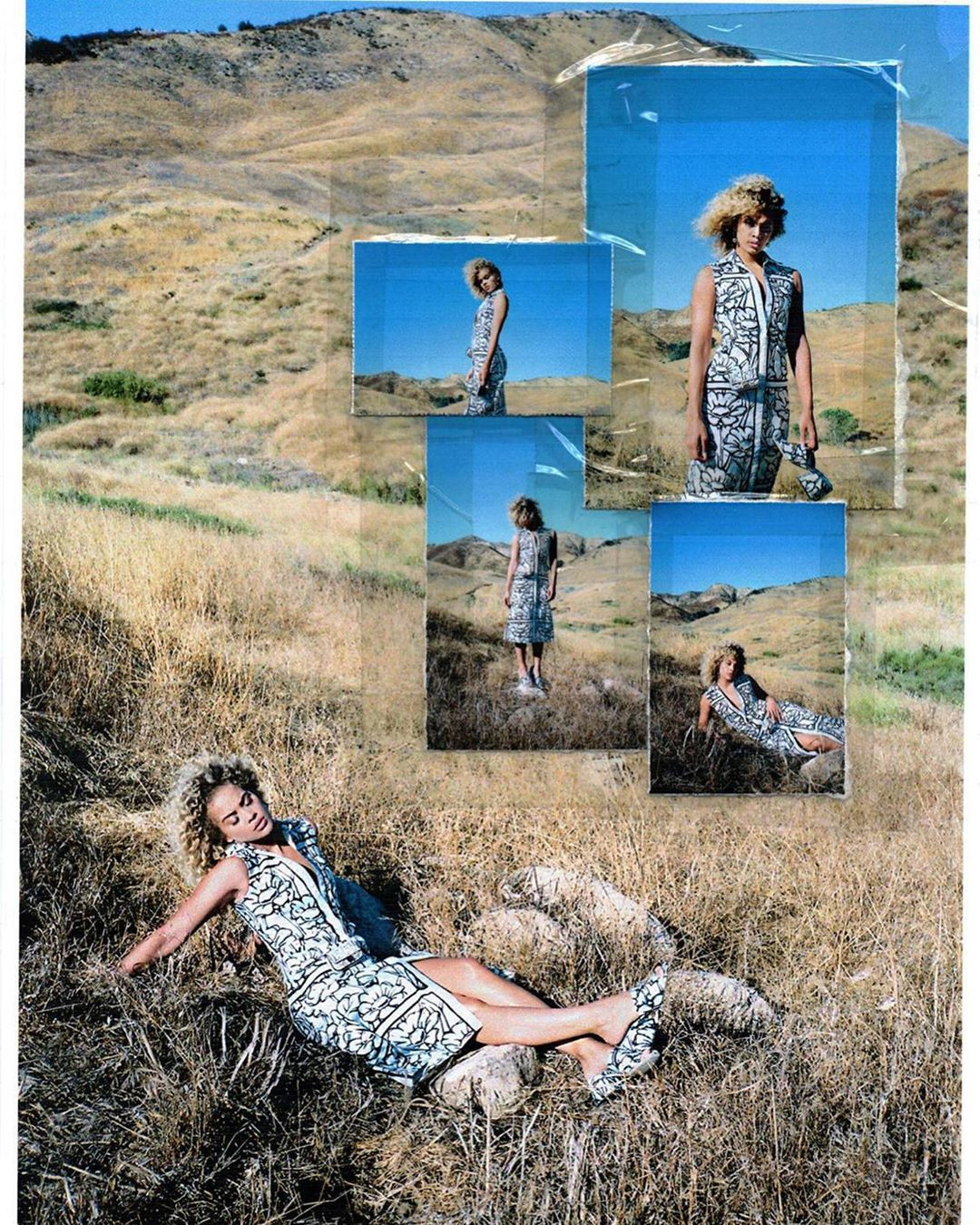 Jasmine Sanders hở bạo giữa thiên nhiên ảnh 7