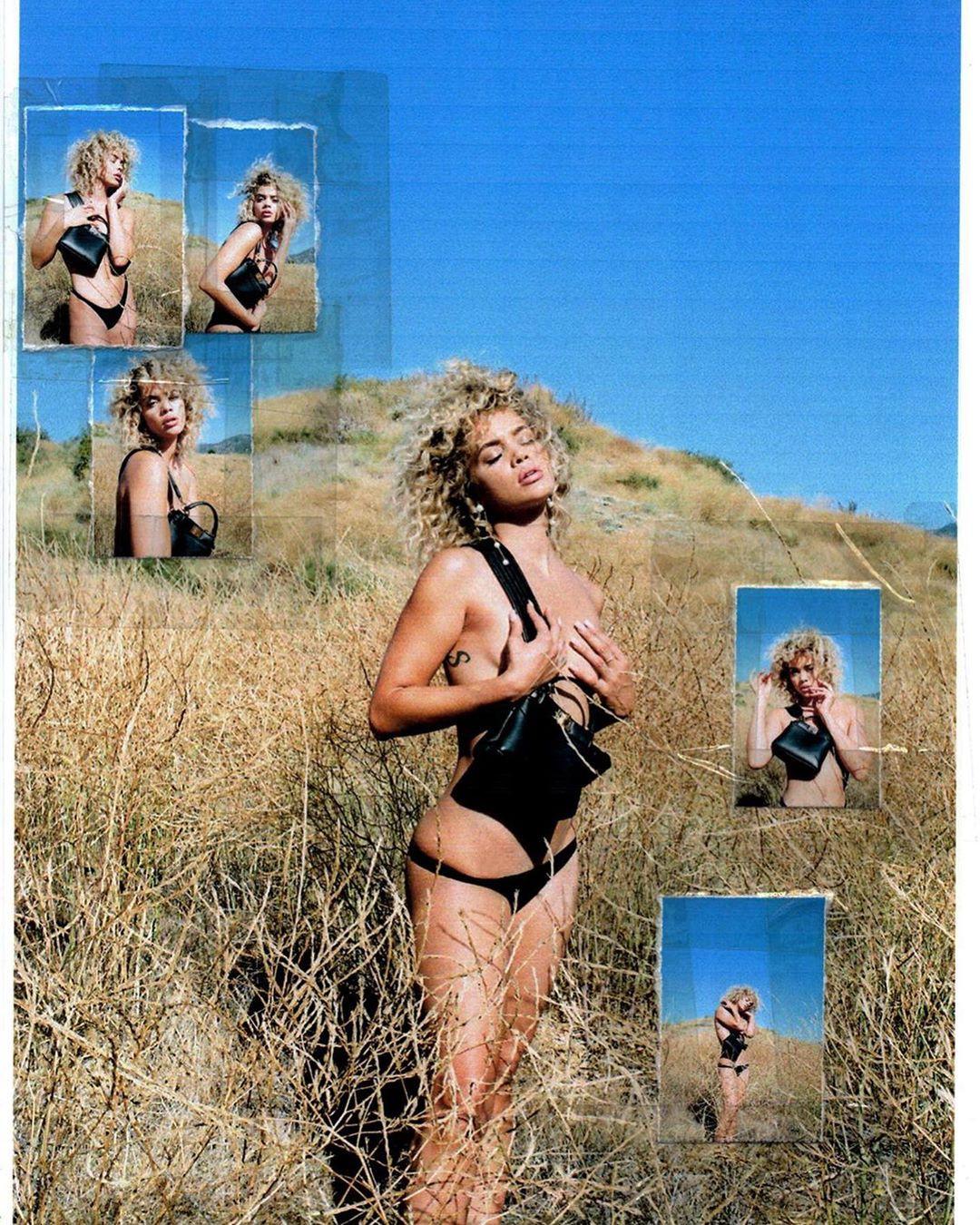 Jasmine Sanders hở bạo giữa thiên nhiên ảnh 4