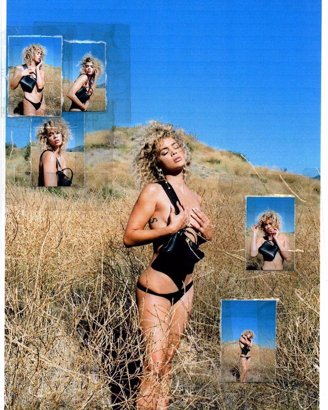Jasmine Sanders hở bạo giữa thiên nhiên ảnh 4