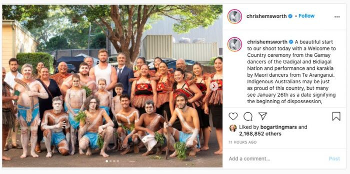 Bài đăng xác nhận khởi quay "Thor: Love and Thunder" trên tài khoản Instagram cá nhân của Chris Hemsworth. Nguồn: Film “Thor: Love and Thunder” khởi động với dàn cast đông không tưởng, chẳng khác gì Avengers ảnh 1