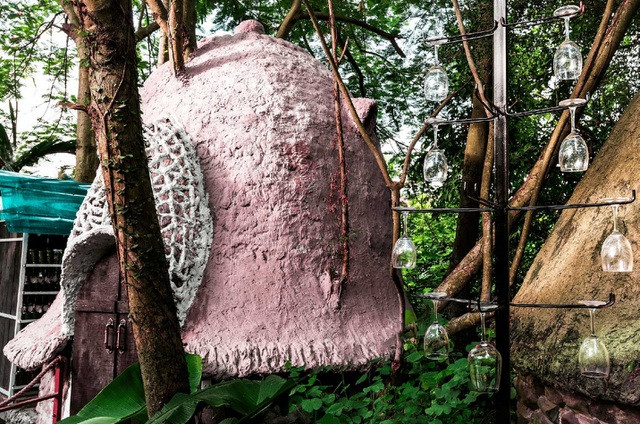 Cận cảnh những ngôi nhà 'treo mình' trên cây, 'độc' nhất Việt Nam ảnh 3