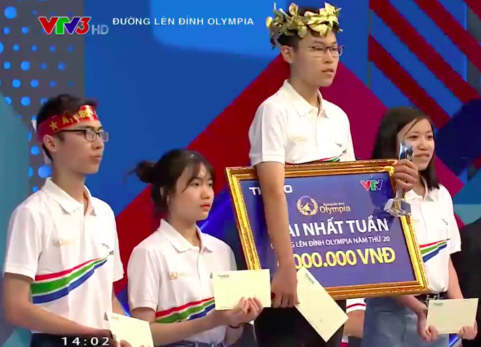 Nam sinh giành vé tháng Olympia với số điểm gần bằng tổng điểm của ba đối thủ ảnh 2