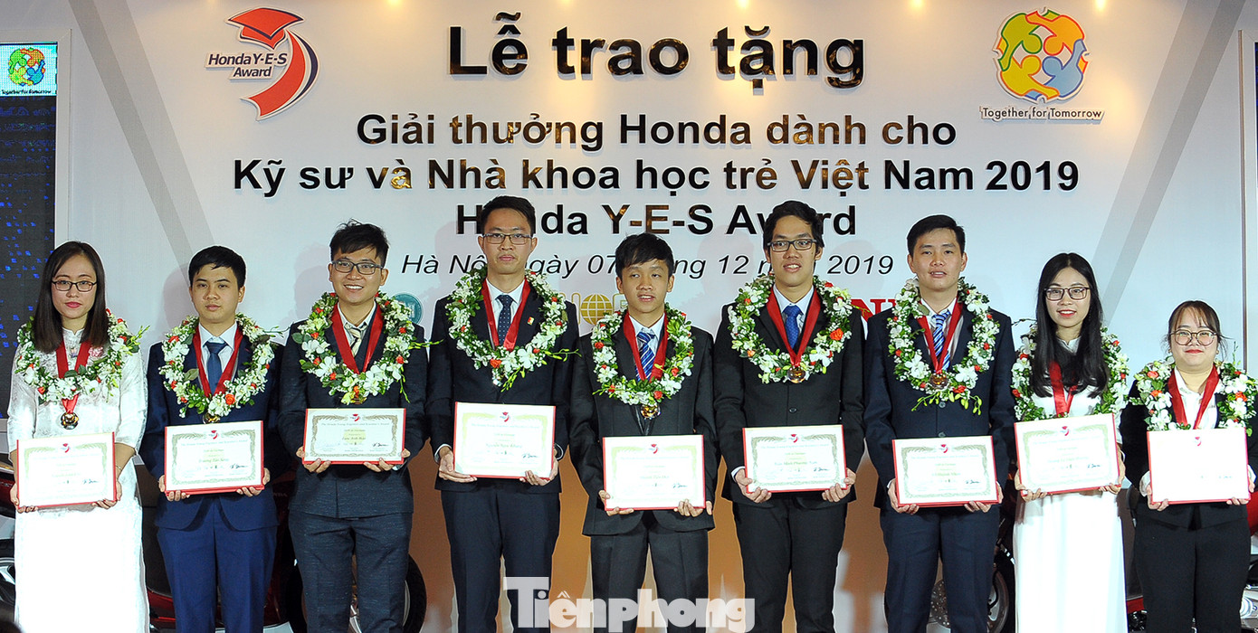 10 kỹ sư, nhà khoa học trẻ nhận giải thưởng Honda Y-E-S ảnh 3