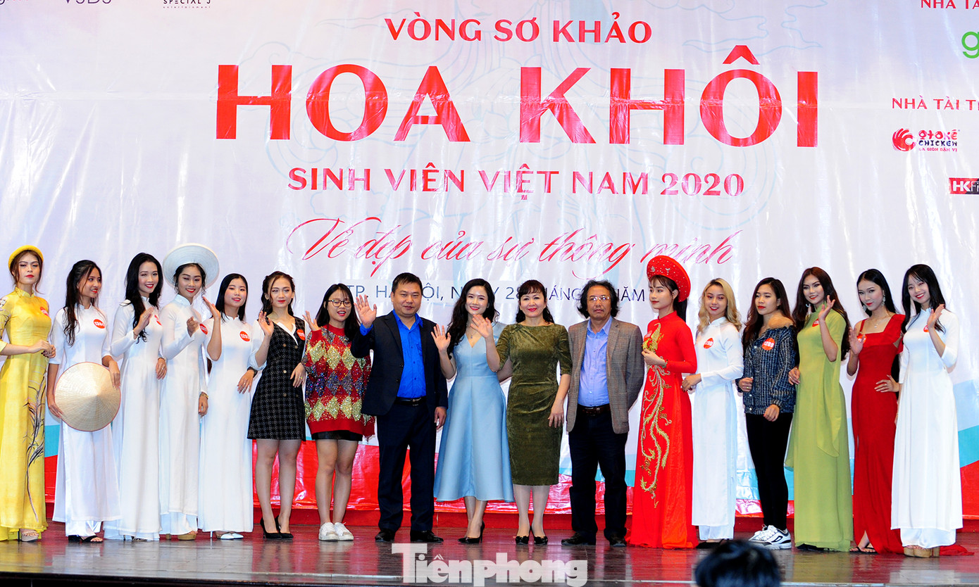 Rộn ràng nữ sinh Hà thành ứng thí Hoa khôi Sinh viên Việt Nam 2020 ảnh 1