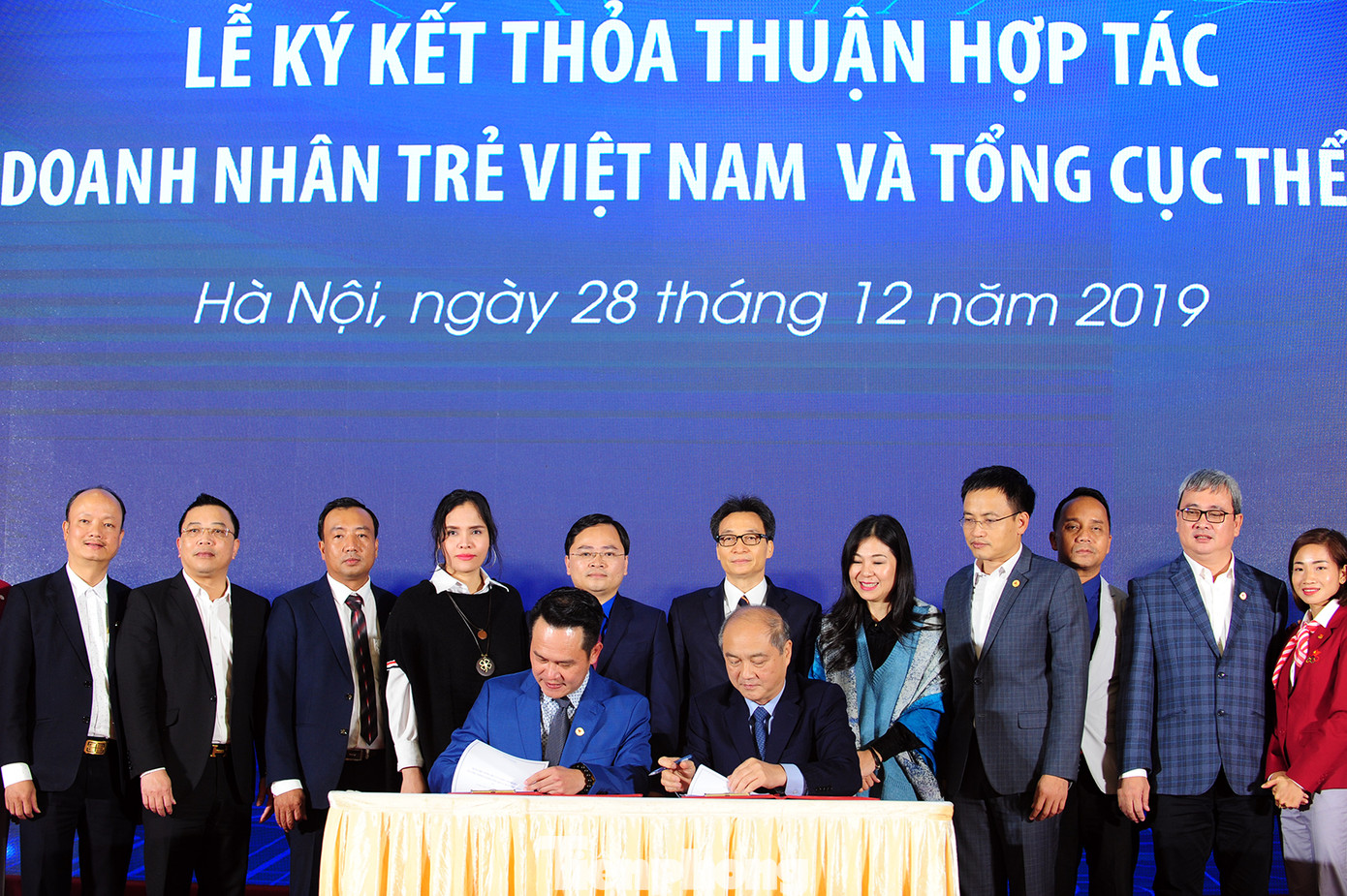 Hội Doanh nhân trẻ Việt Nam hỗ trợ vốn khởi nghiệp cho vận động viên ảnh 1