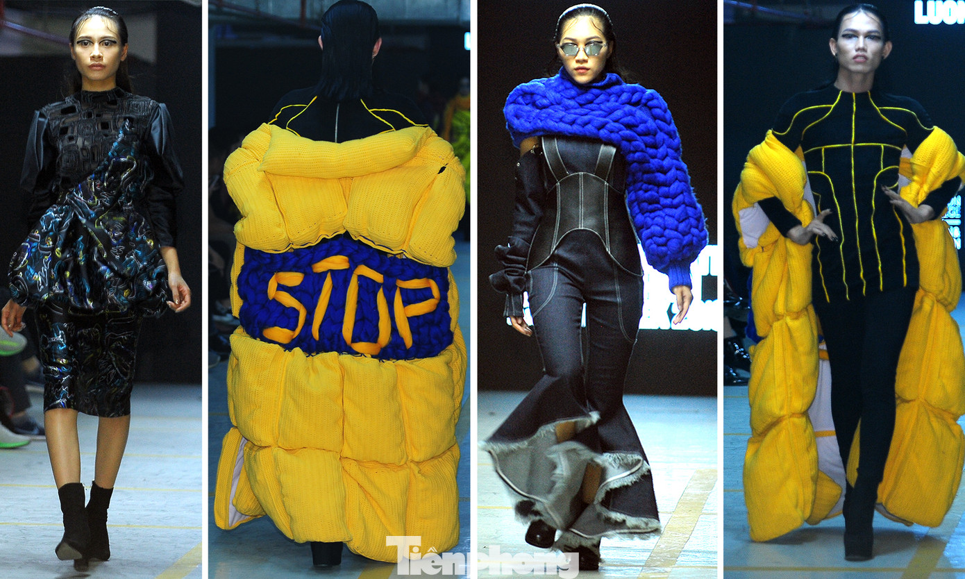 Sinh viên thiết kế thời trang phản ánh giao thông, môi trường ảnh 4