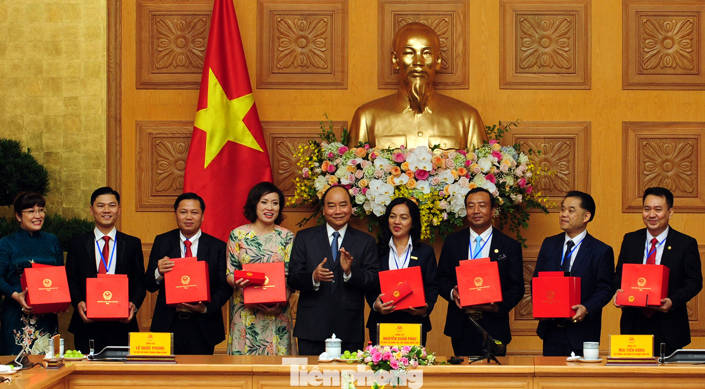Thủ tướng Nguyễn Xuân Phúc gặp mặt doanh nhân trẻ Việt Nam ảnh 7