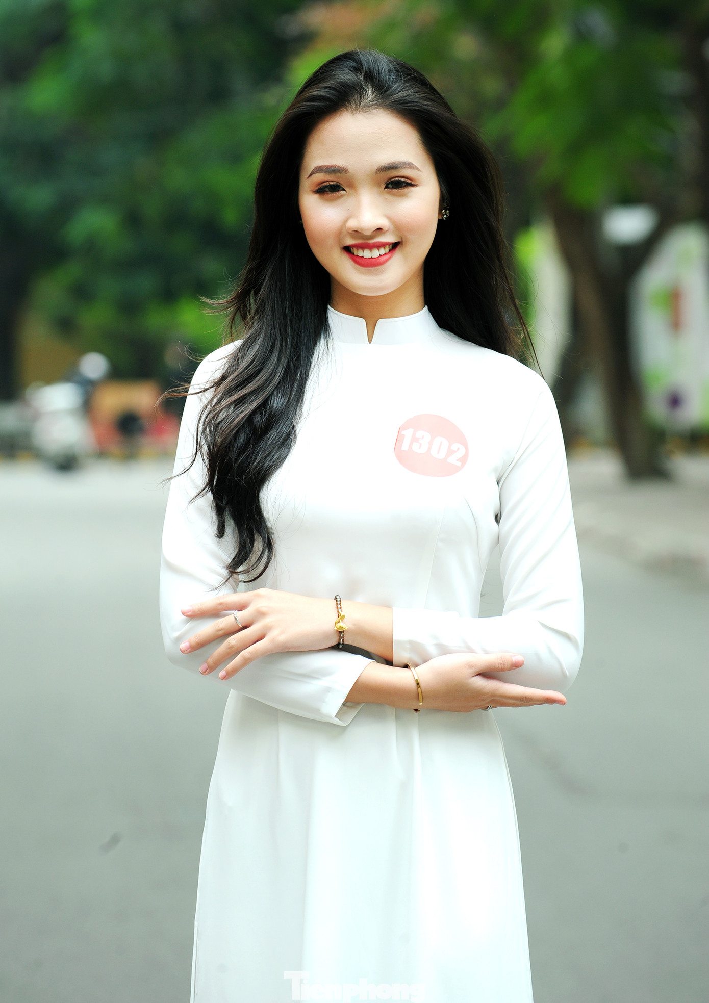 Rộn ràng nữ sinh Hà thành ứng thí Hoa khôi Sinh viên Việt Nam 2020 ảnh 4