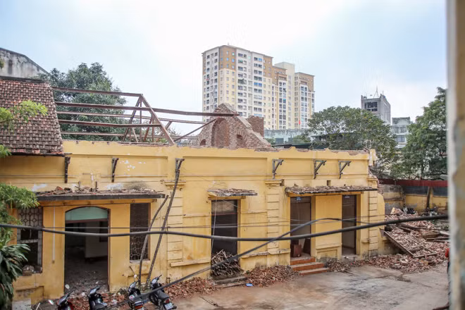 Công trình Trạm phát sóng Bạch Mai bất ngờ bị phá dỡ ảnh 13