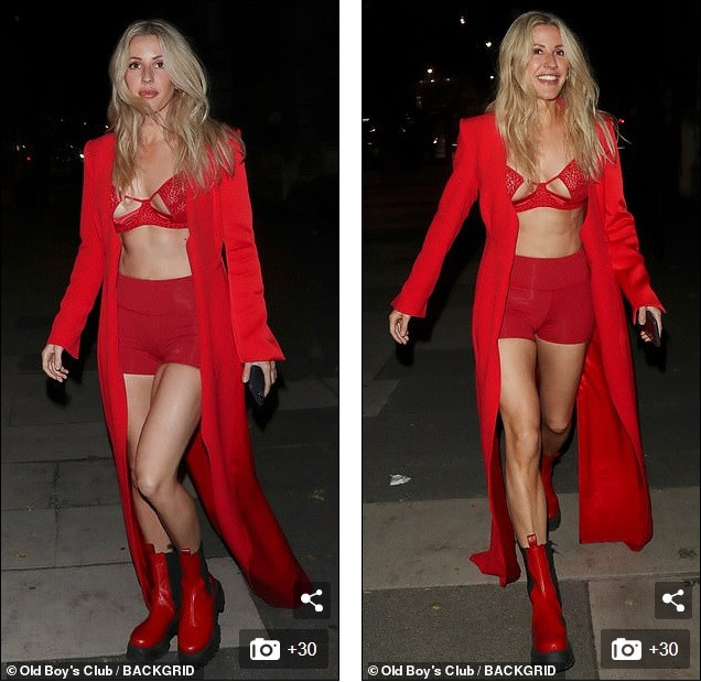 Nữ ca sĩ ‘50 sắc thái’ bị dân mạng ‘ném đá’ vì mặc nguyên set đỏ như nội y đi diễn ảnh 2