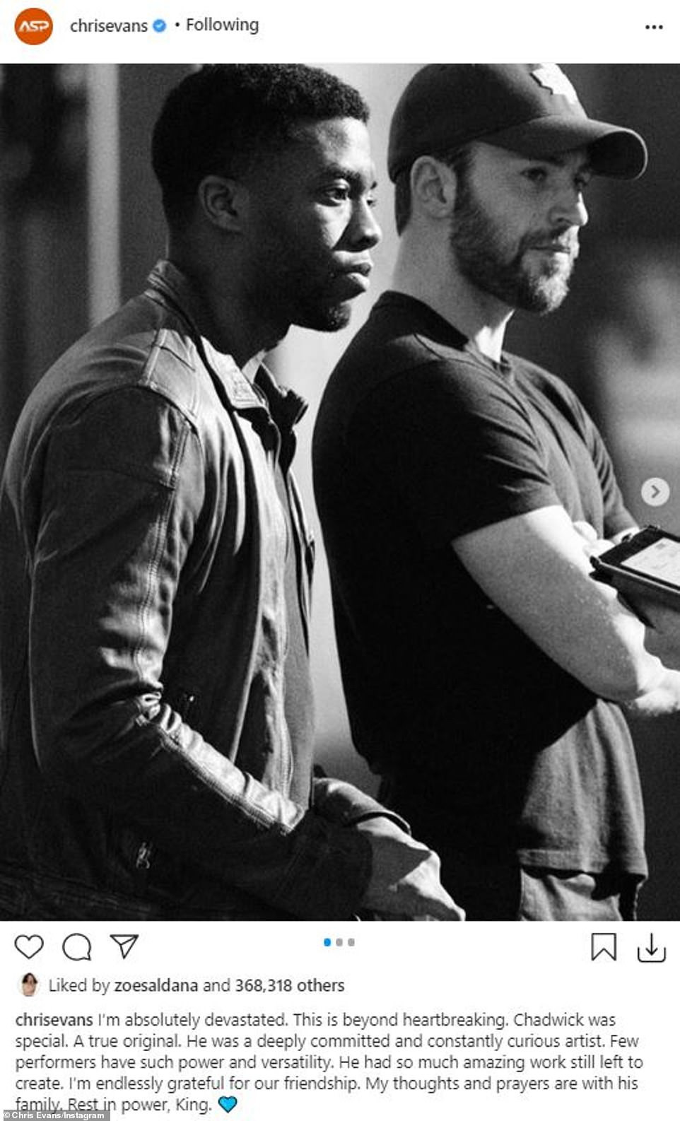 Làng giải trí thế giới chìm trong không khí tang tóc khi Chadwick Boseman qua đời ảnh 2