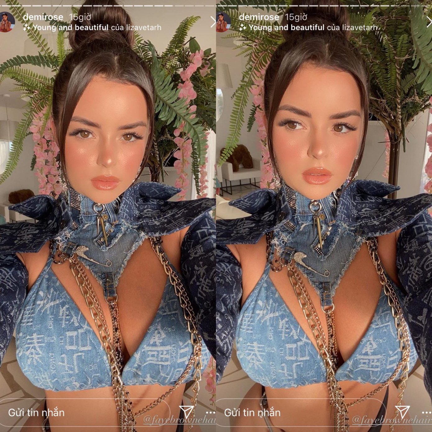 ‘Nữ hoàng nội y’ nước Anh phô diễn đường cong phồn thực với bikini bé xíu ảnh 5