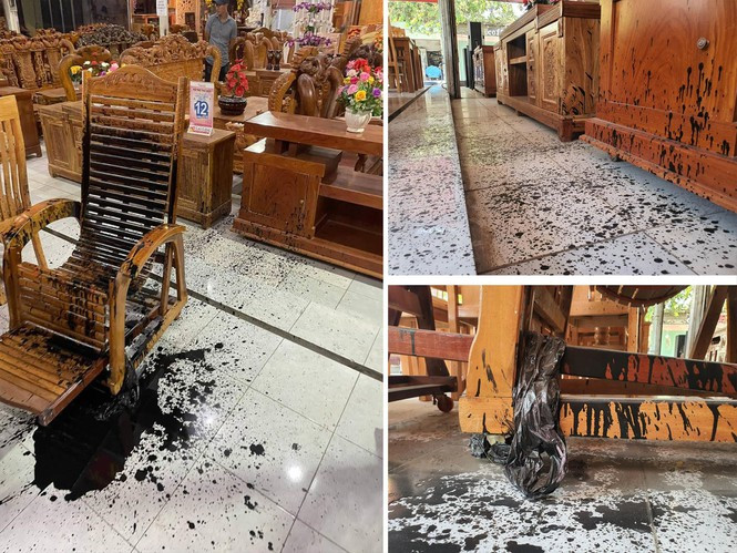 Bị tạt sơn, khủng bố tinh thần vì món nợ 1,4 tỷ đồng của em vợ ảnh 1