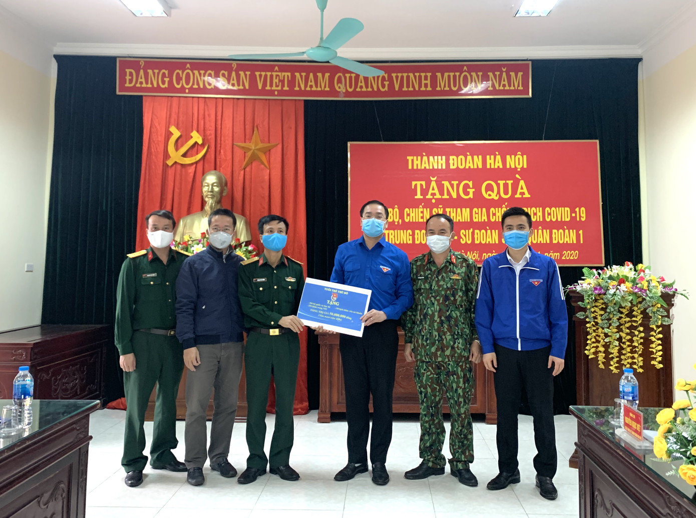 Tuổi trẻ Thủ đô tiếp sức cho lực lượng tuyến đầu chống dịch ảnh 3