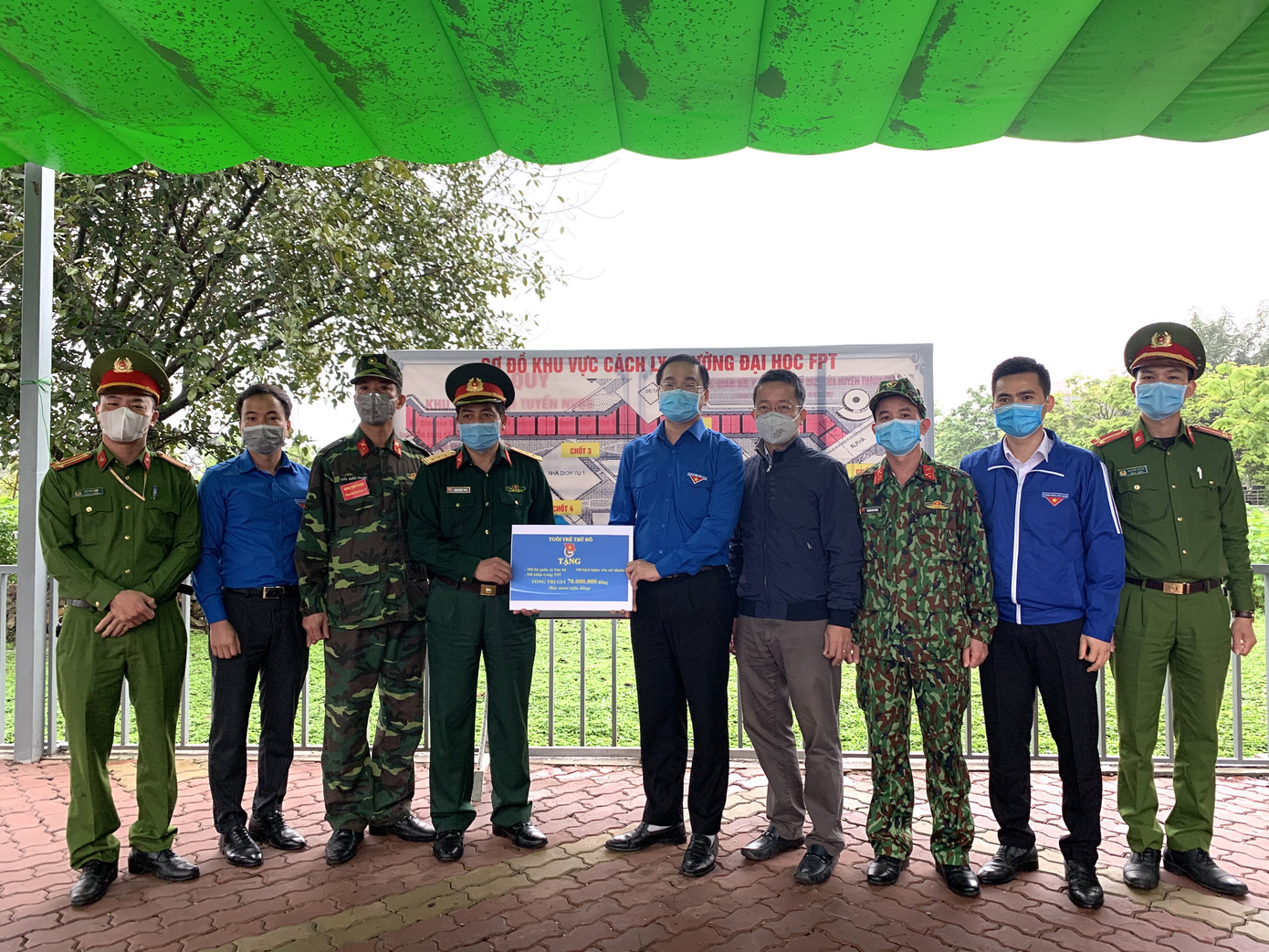 Tuổi trẻ Thủ đô tiếp sức cho lực lượng tuyến đầu chống dịch ảnh 1