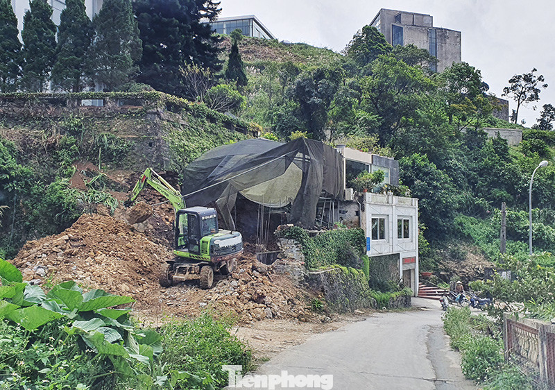 Tận thấy những công trình khoét núi, đổ bê tông kiên cố ở Tam Đảo ảnh 7