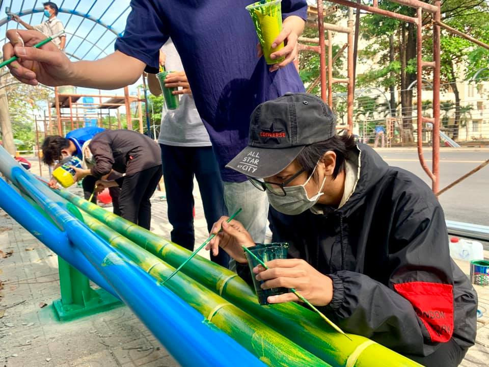 Khánh thành “Không gian xanh” của sinh viên Ký túc xá ĐHQG TP. HCM ảnh 4