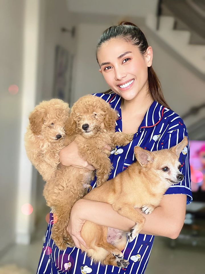 Hoa hậu Mỹ Linh, Á hậu Thuý An diện váy xẻ táo bạo khoe vẻ quyến rũ khi làm giám khảo ảnh 12