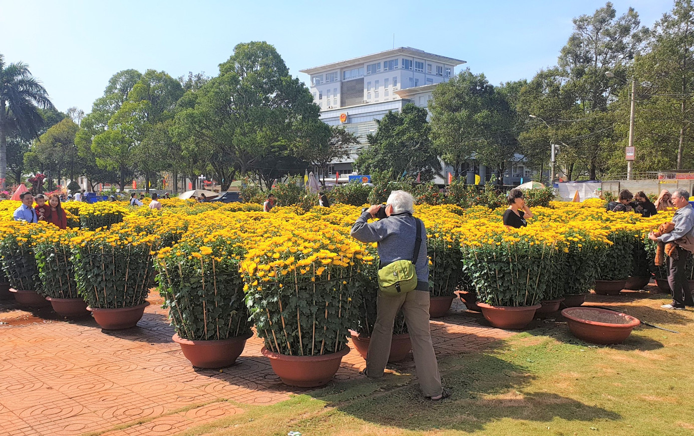 Buôn Ma Thuột: Chợ hoa hắt hiu, tiểu thương lo mất Tết ảnh 2
