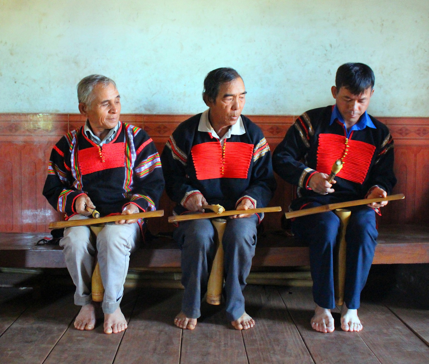 Kỳ lạ chiêng tre của người Ê Đê kết nối thần linh ảnh 4